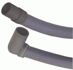 Mosógép alkatrész, KIFOLYÓTÖMLŐ 1,5M 19/22MM egyenes/Pipa ew00006