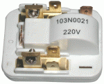 Hűtőgép alkatrész 103N0021 Danfoss indítórelé, Startrelé (UNIVERZÁLIS) ew00654