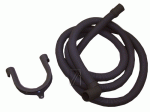 Mosógép alkatrész , KIFOLYÓCSŐ 2,5M 19/21MM (EGYENES / 90-FOKOS CSATLAKOZÁS) ew02714