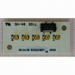 Mosógép alkatrész, LED kijelzőpanel Whirlpool Ardo AE810 mosógéphez ew03507